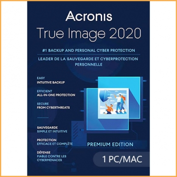 Acronis True Image 2020 - 1 PC MAC [EU]