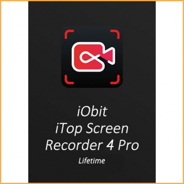 IObit iTop Screen Recorder 4 Pro -1 PC -Lifetime