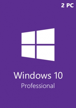 Windows 10 Professional Key - 2 PCs