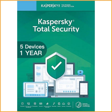 Kaspersky Total Security Multi Device 2020 - 5 Devices -  1 Year [EU]