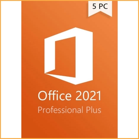 Office 2021 Professional Plus Key - 5 PCs