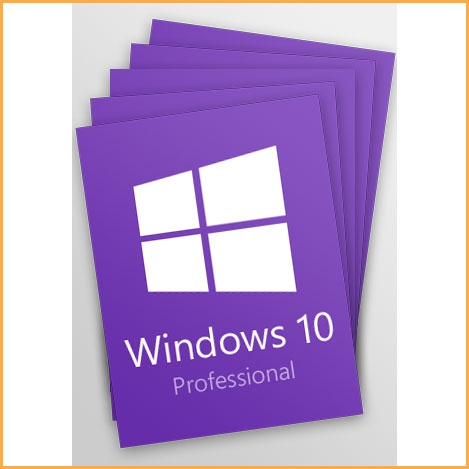 Windows 10 Professional 5 Keys Pack