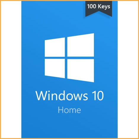 Windows 10 Home - 100 keys 