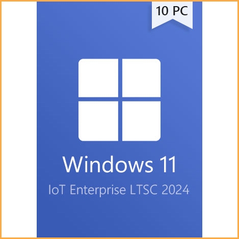 Windows 11 IoT Enterprise LTSC 2024 - 10 PCs  