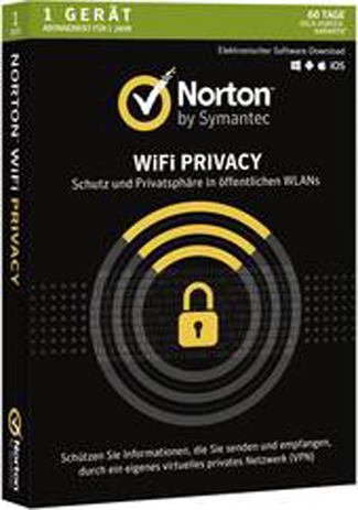 Symantec Norton WIFI Privacy 1.0  1 Device 1 Year [EU]