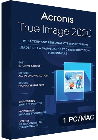 Acronis True Image 2020 - 1 PC MAC [EU]