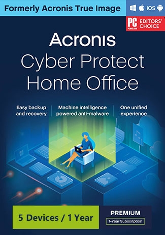 Acronis Cyber Protect Home Office Premium - 5 Devices - 1 Year [EU]