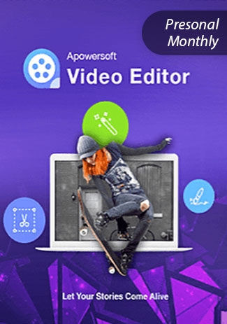 Apowersoft Video Eidtor - Personal Edition (Monthly)