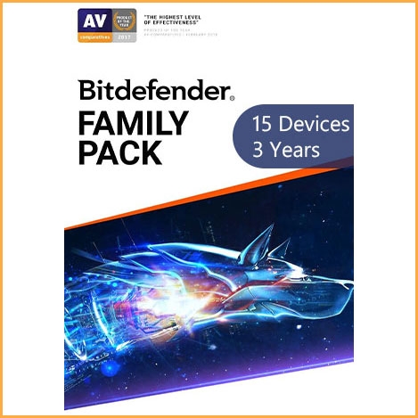 Bitdefender Family Pack - 15 Devices - 3 Years [DE]