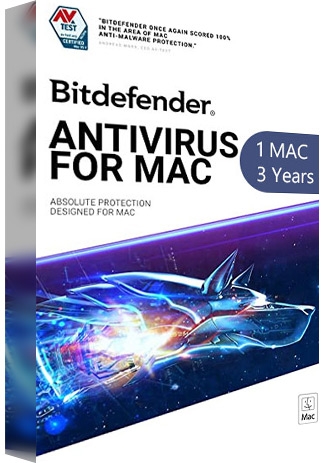 Bitdefender Antivirus for Mac - 1 MAC - 3 Years