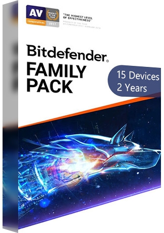 Bitdefender Family Pack - 15 Devices - 2 Years [DE]