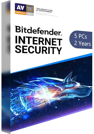 Bitdefender Internet Security - 5 PCs - 2 Years [EU]