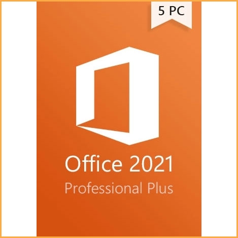 Microsoft Office 2021 Professional Plus Key 5 PCs