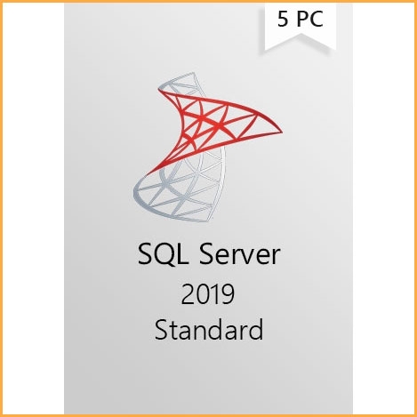 SQL Server 2019 Standard Key - 5 PCs