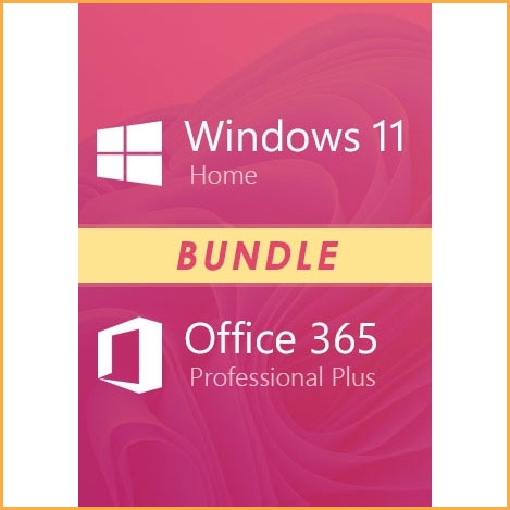 Office 365 Pro Plus Account +  Windows 11 Home Key Bundle