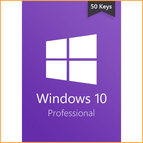 Windows 10 Pro - 50 Keys