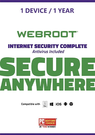 Webroot SecureAnywhere Internet Security Complete 