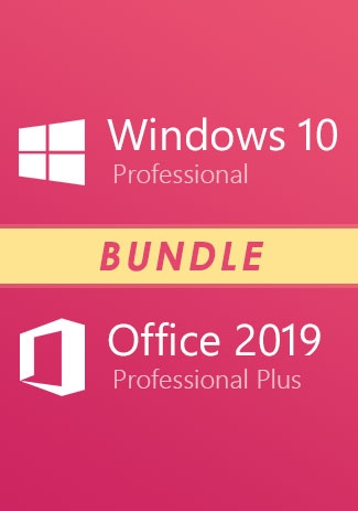 Windows 10 Professional + Office 2019 Professional Plus Keys Bundle