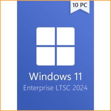 Windows 11 Enterprise LTSC 2024 - 10 PCs